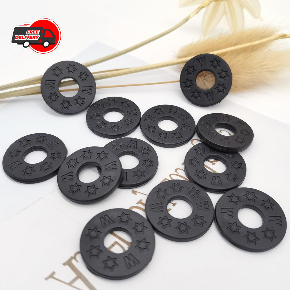 12Pieces Guitar Strap Locks Silicone Strap Locks Rubber Guitar Strap Blocks
