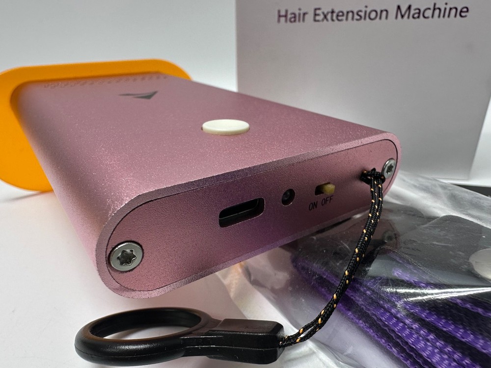 V-LIGHT HAIR EXTENSIONS MACHINE -PINK