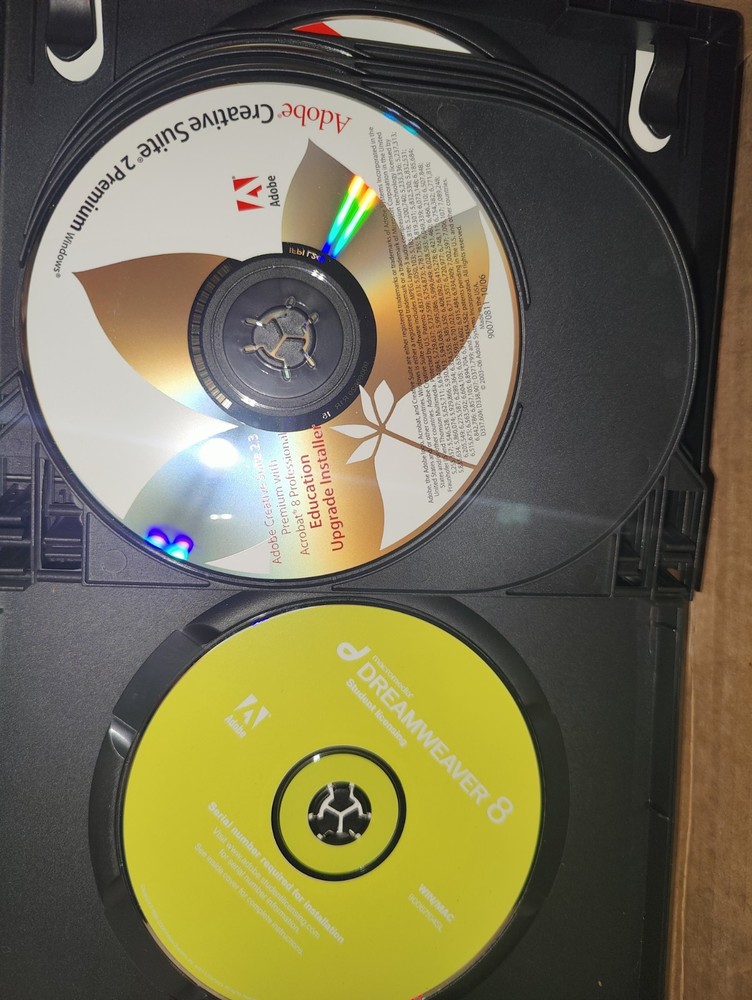 Adobe Creative Suite 2 Premium for Windows w/Serial #