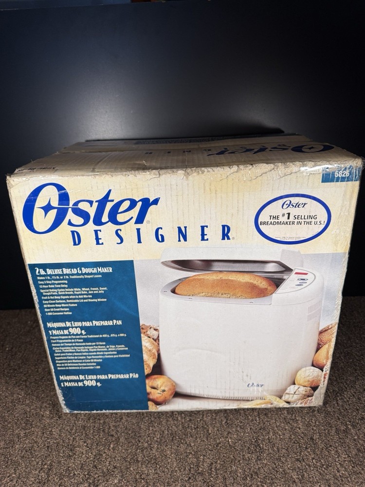 Oster Designer Deluxe Bread And Dough Maker