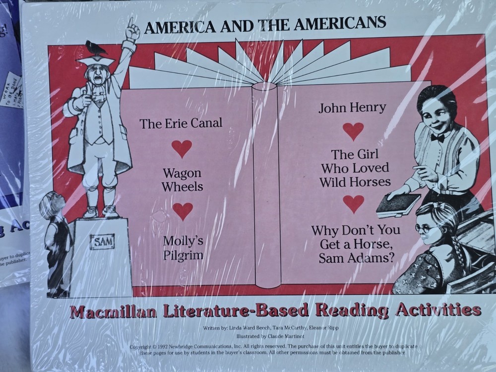 Macmillan 1990s Learning Material Reading Activities Lot Bundle Vintage