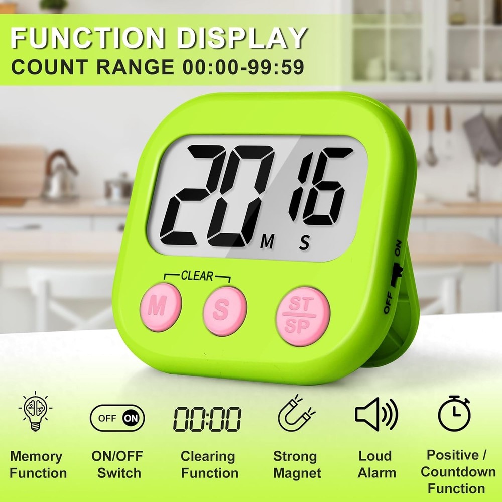 Classroom Timer for Kids Teachers 2 Pack Digital Timers