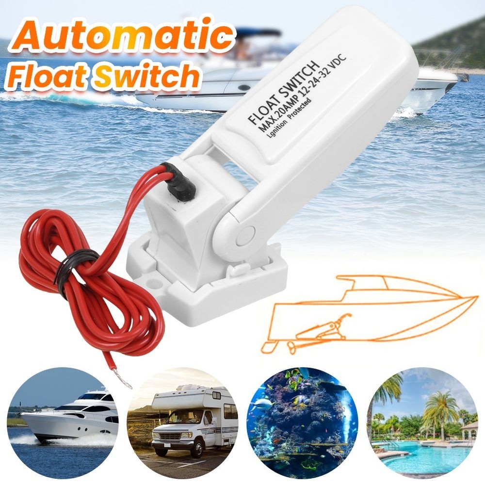 Automatic Boat Bilge Pump Float Switch 12V 1100GPH Automatic Bilge Pump Switch