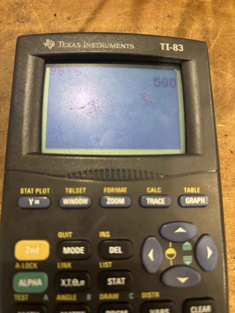 Texas Instruments TI-83 Calculator Tested Works