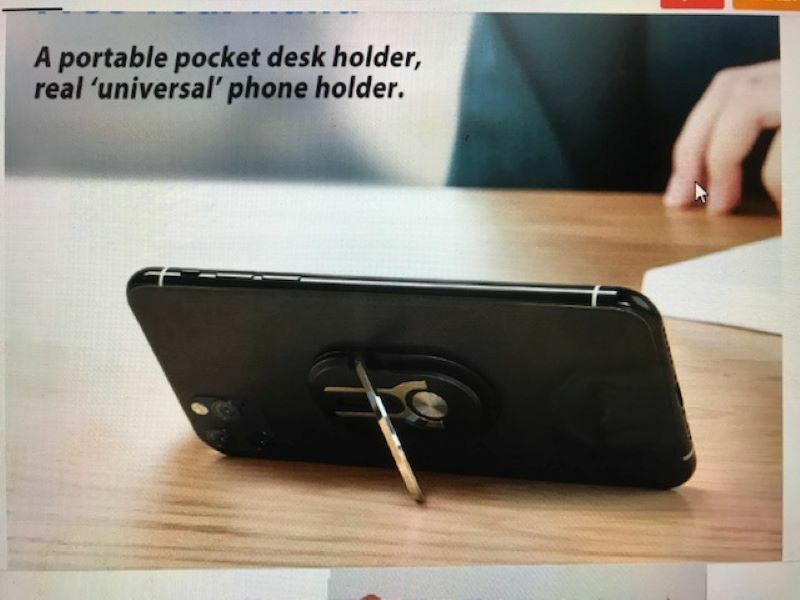 Cell Phone Ring Holder