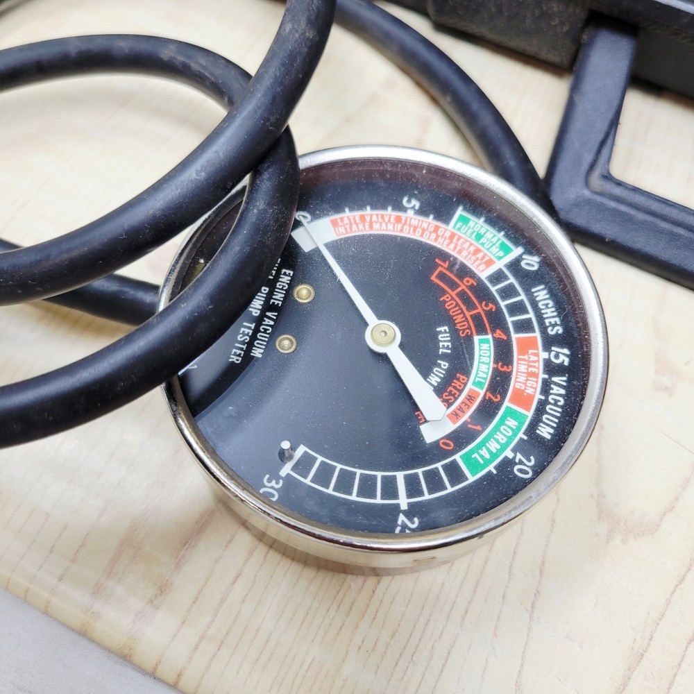 Vintage EQUUS Tune-UP Kit Missing Compression Tester