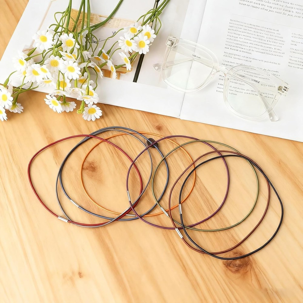 8 Pack Journal Elastic Bands with Pen Holder Stretchy Notebook Closure Loop Cord
