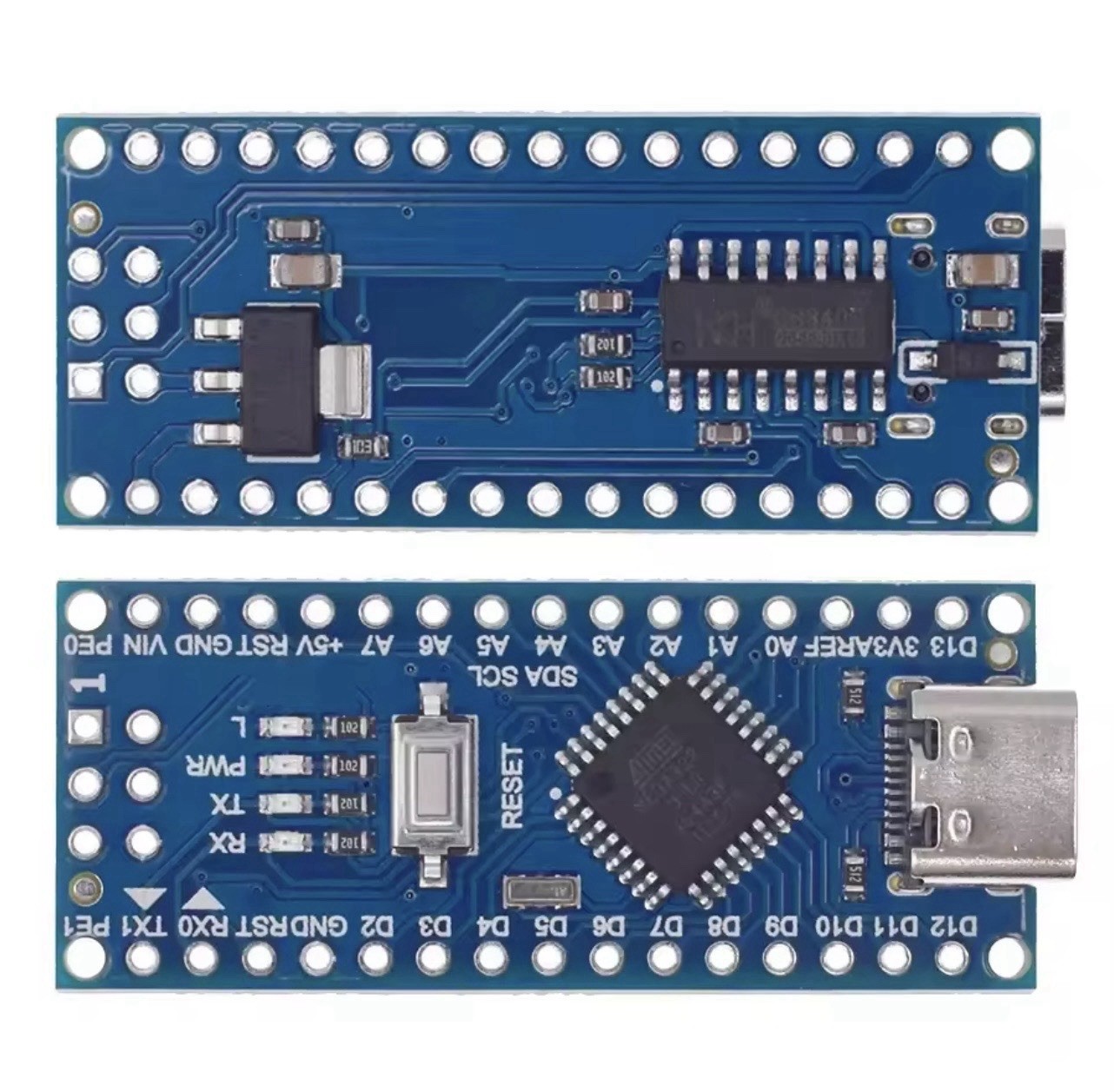 ATmega328P Nano Type-C Controller Board Soldered Compatible with Arduino Nano V3