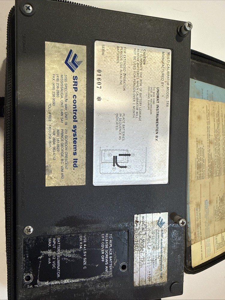 Unomat Temperature Calibrator , Model TRX