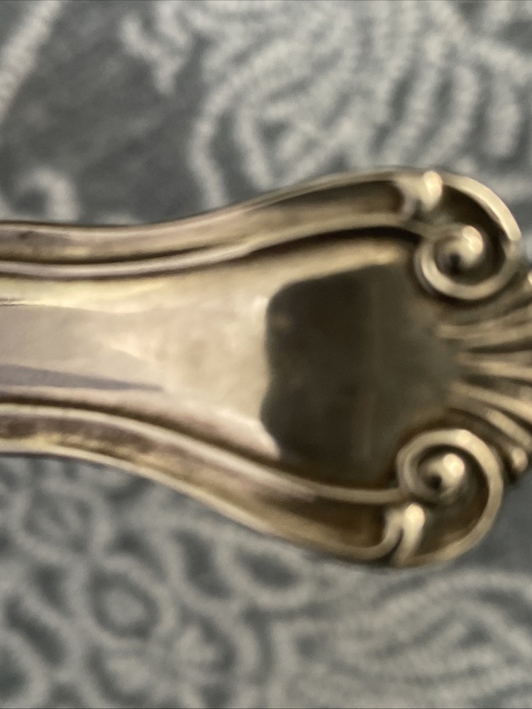Beautiful A. Stowell & Co. Sterling Silver Serving / Berry Spoon