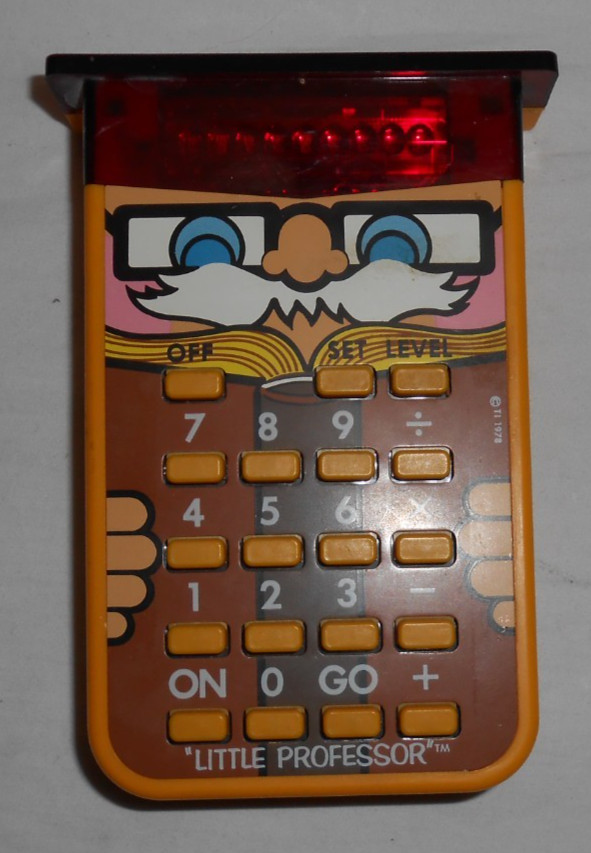 Vintage 1978 Texas Instruments Little Professor Electronic Learning Calculator