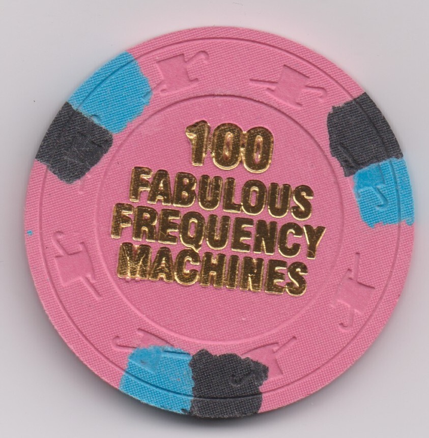 Vegas World 100 FABULOUS FREQUENCY MACHINES Chip