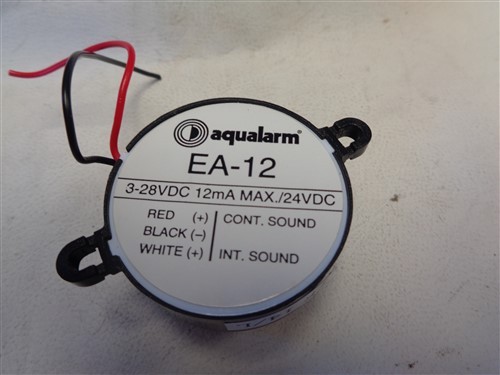 AQUALARM EA-12 ALARM BUZZER MARINE BOAT