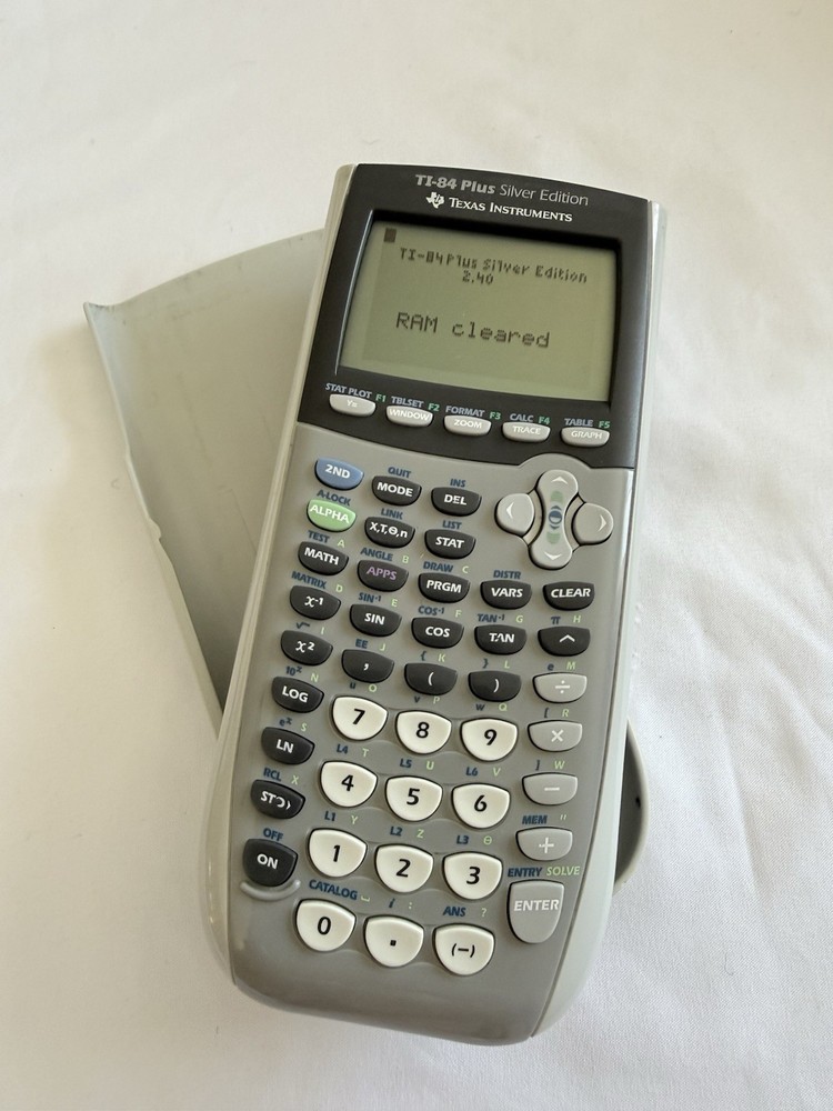 Texas Instruments TI-84 Plus C Silver Edition Graphing Calculator