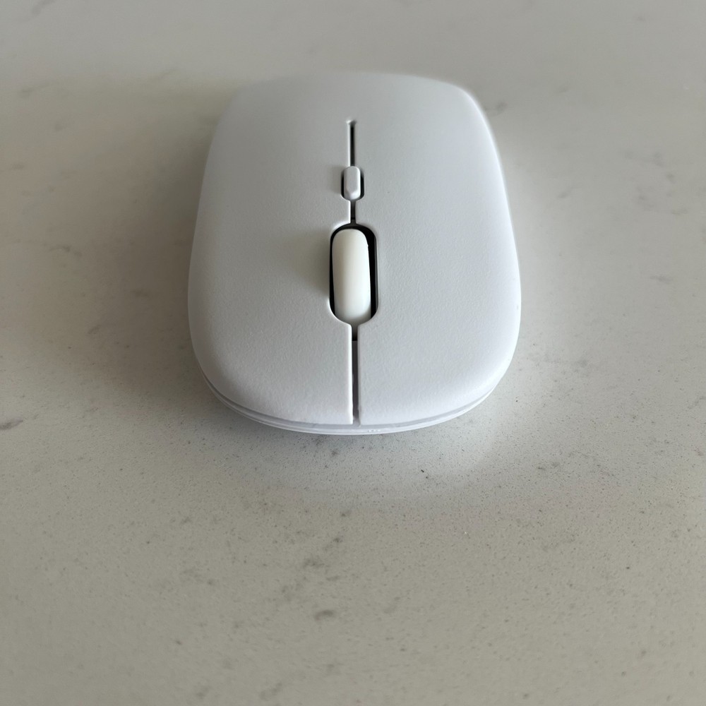 Wireless Keyboard & Mouse Combo Set Bluetooth Brand New in Box White Windows Mac