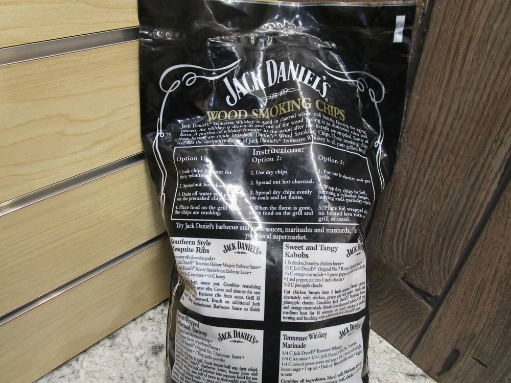 Big Green Egg Jack Daniels Whiskey Chips