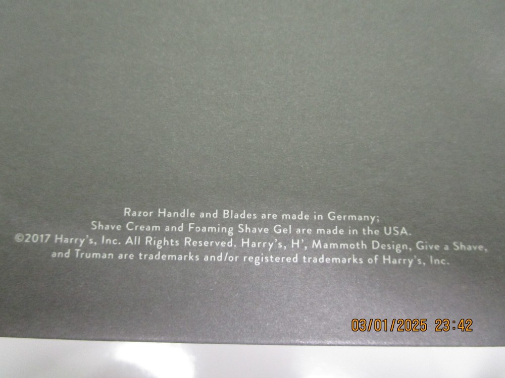Harry ‘s shave set