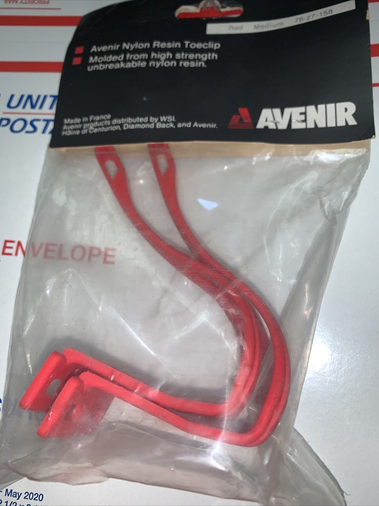 Toe Clips Avenue Set Medium Pedal Accessory Brand New