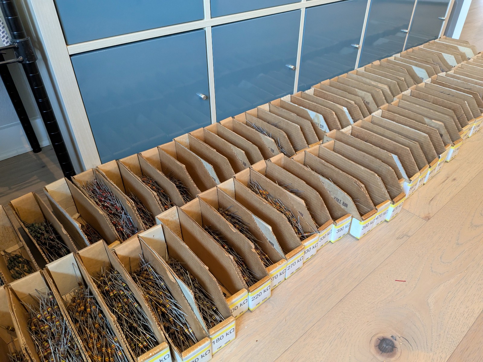 Lot of 20x 1 watt carbon comp resistors - you pick the values