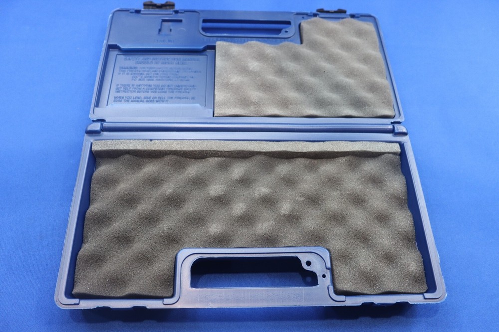 Colt Firearms Model Python Revolver Pistol Factory Hard Case Blue OEM Case 357