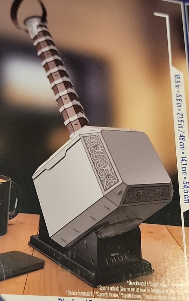 Marvel: 4D Build Thor Mjolnir Hammer 3D Puzzle Spin Master