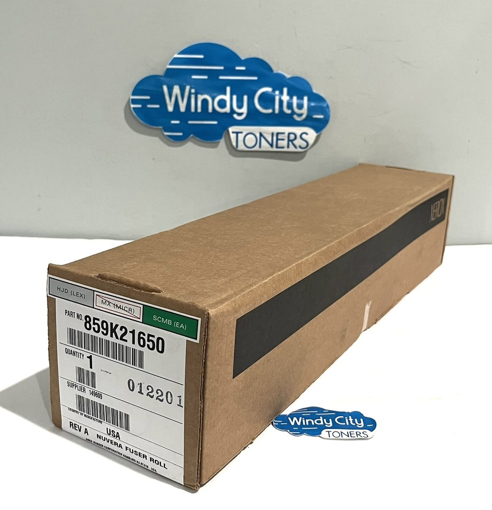 Xerox Nuvera 100 120 144 Fuser Roll 859K21650 059K58953 059K58954 059K58955 NEW