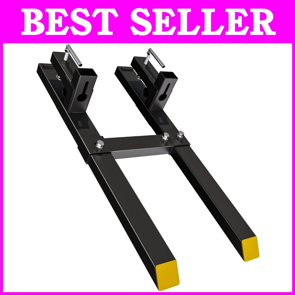 Adjustable Stabilizer Bar Pallet Forks-