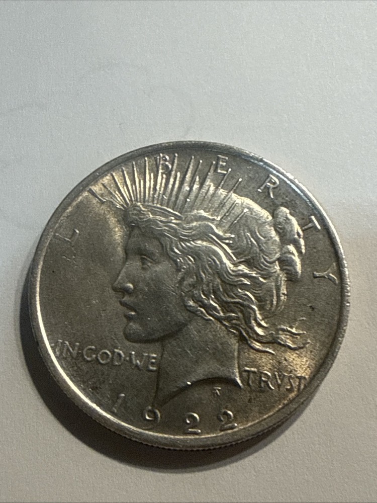 1922- $1 Peace Dollar, 90% Silver