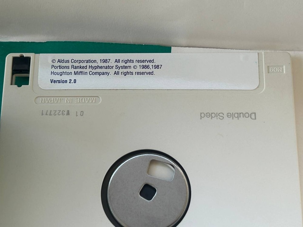 Aldus PageMaker Macintosh Boxed Software Large Disk Lot Manuals