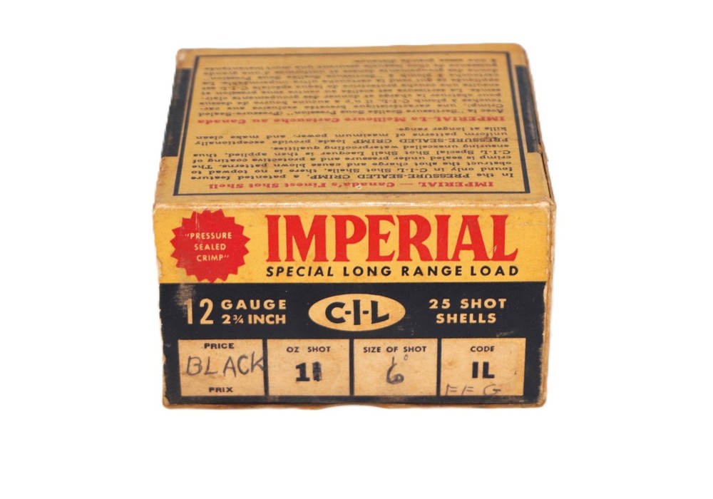Imperial by CIL 12 Gauge Long Range 1-Pc Shot Shell Box - Empty