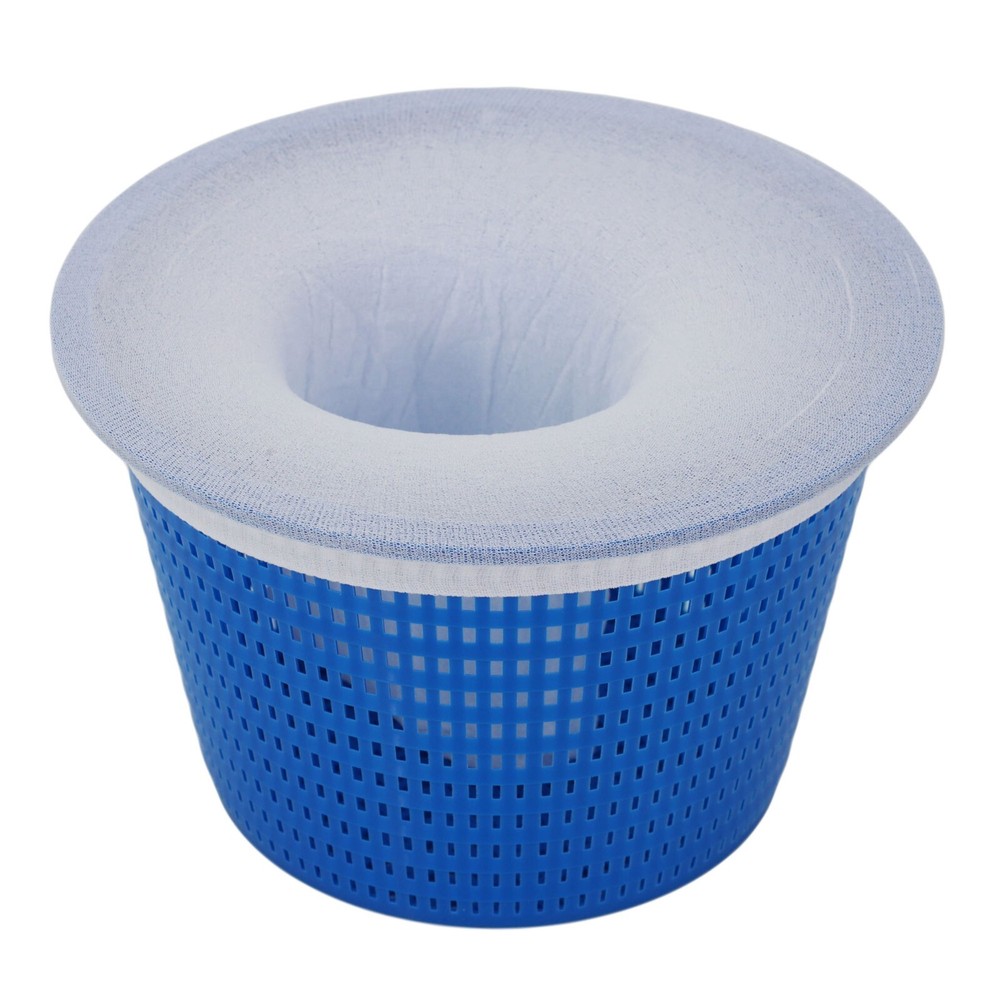 10 Pack Pool Skimmer Socks for Pool Filter Baskets Above Ground