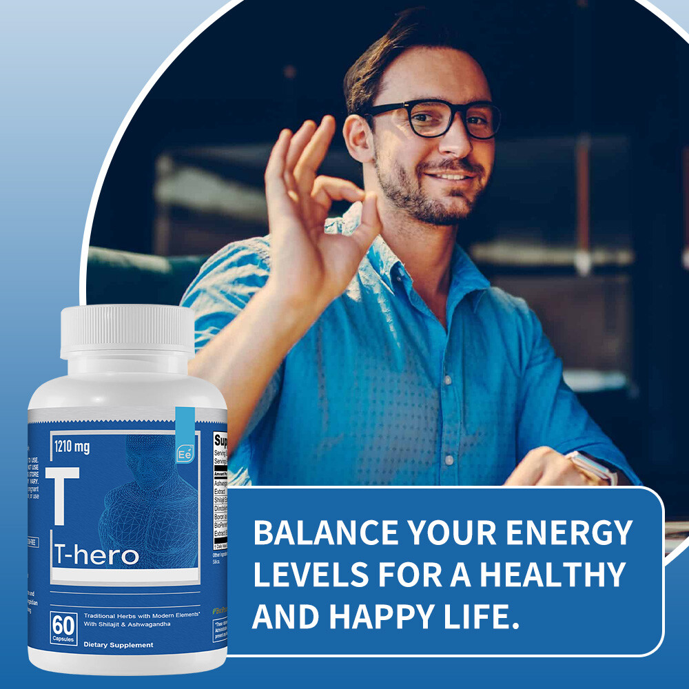 Basic elements T-Hero 1210 Mg Make up for nutritional deficiencies Boost energy