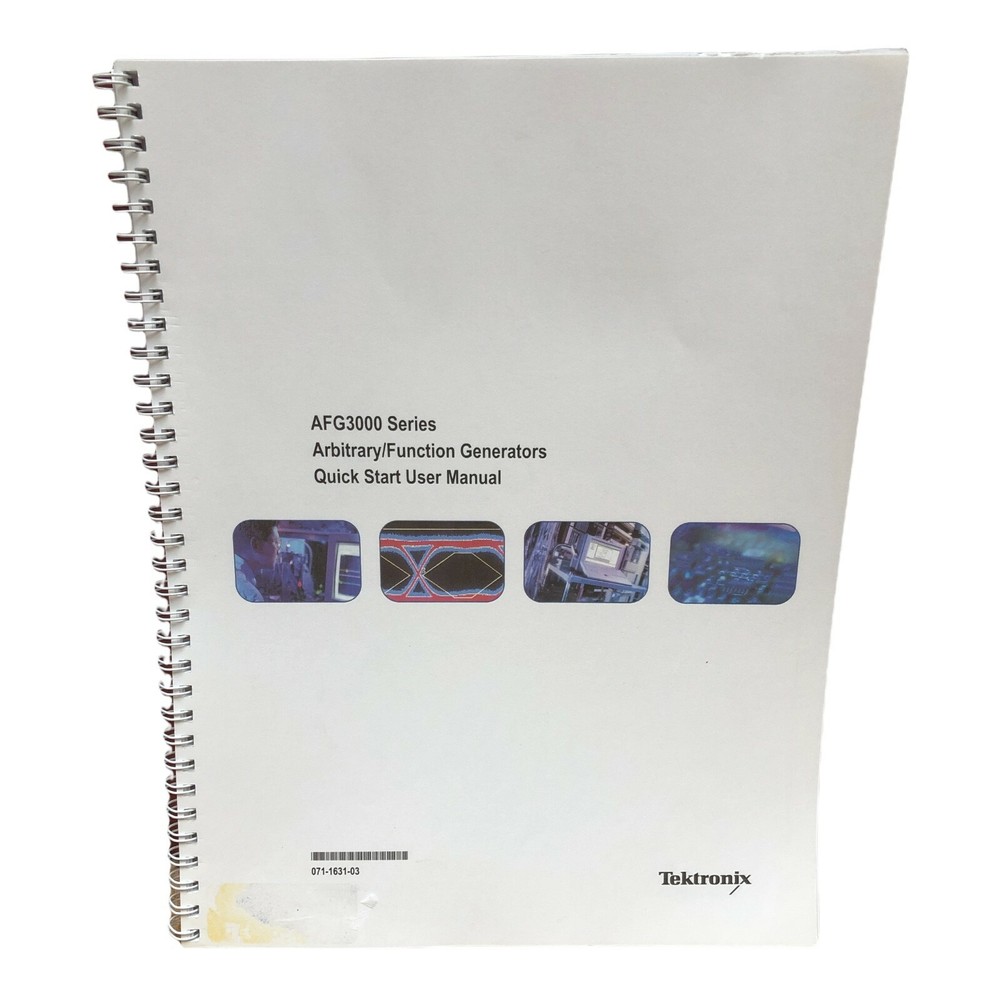 TEKTRONIX AFG3000 SERIES QUICK START USER MANUAL