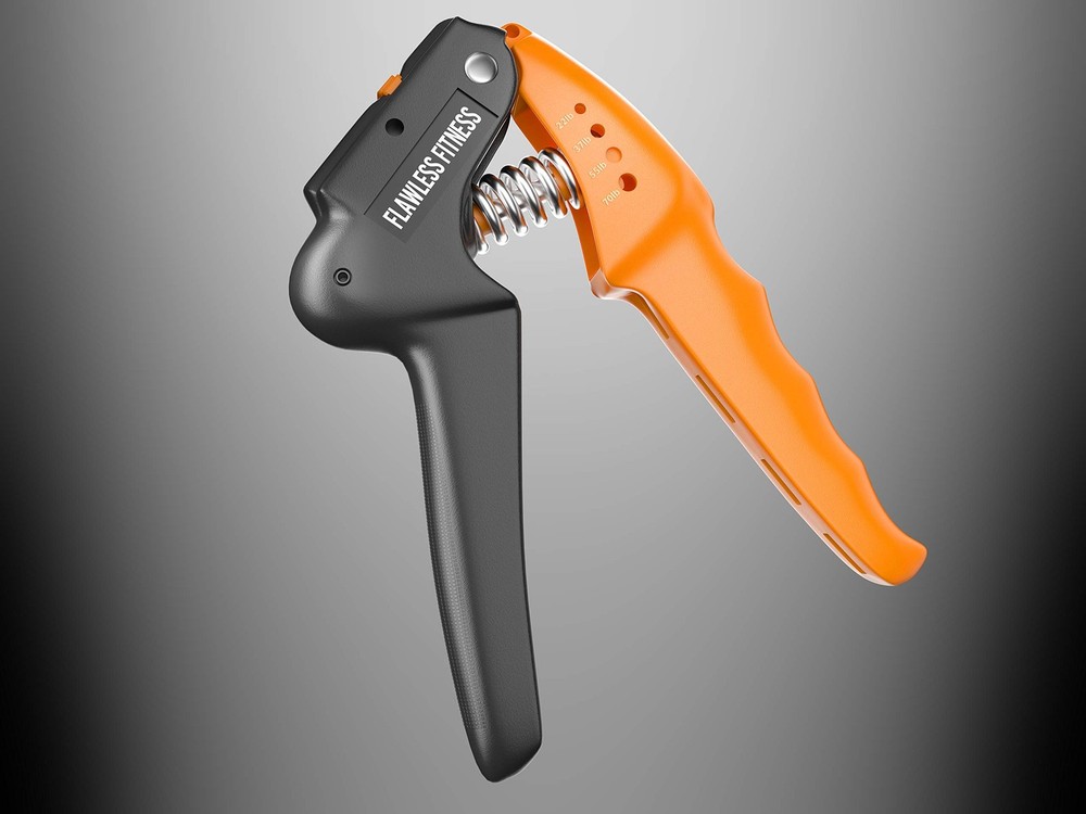 Hand Grip Strength Trainer Exerciser - Adjustable Orange