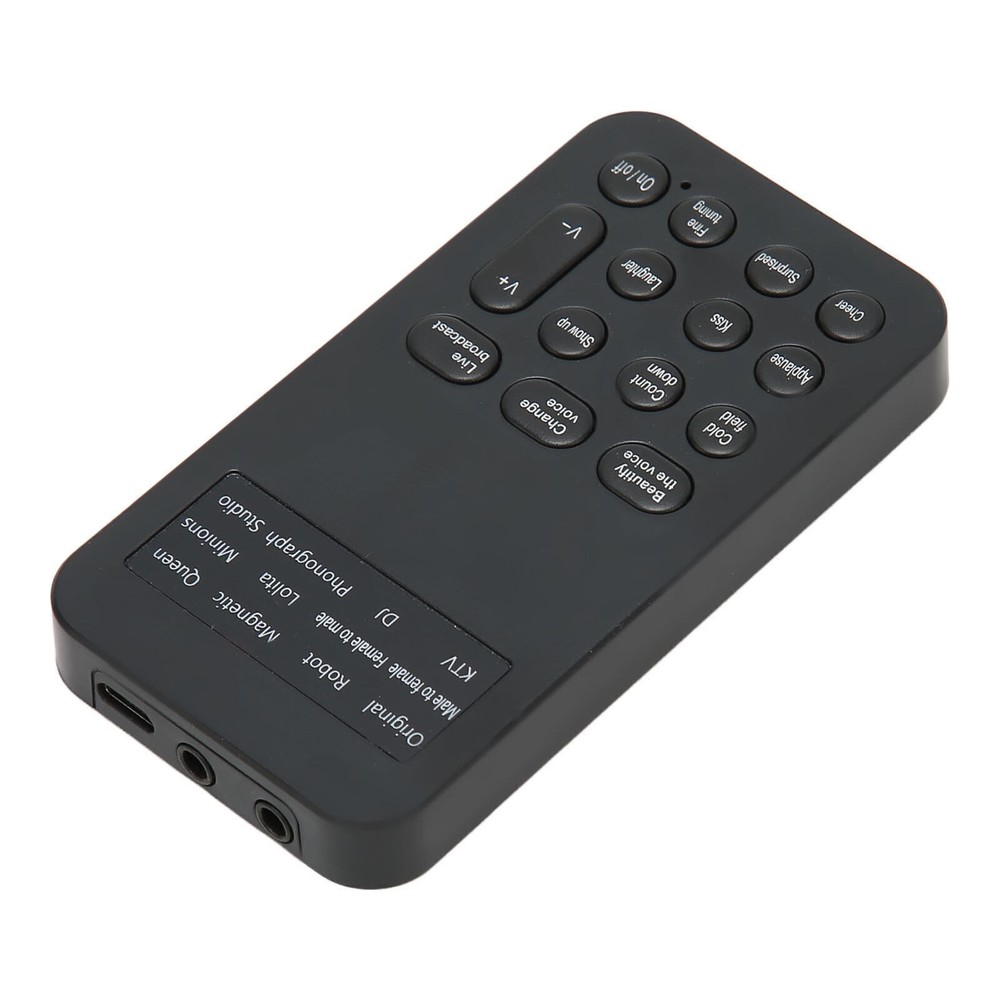 Voice Changer Handheld Mini Voice Changer Device 8 Sound Effects Machine
