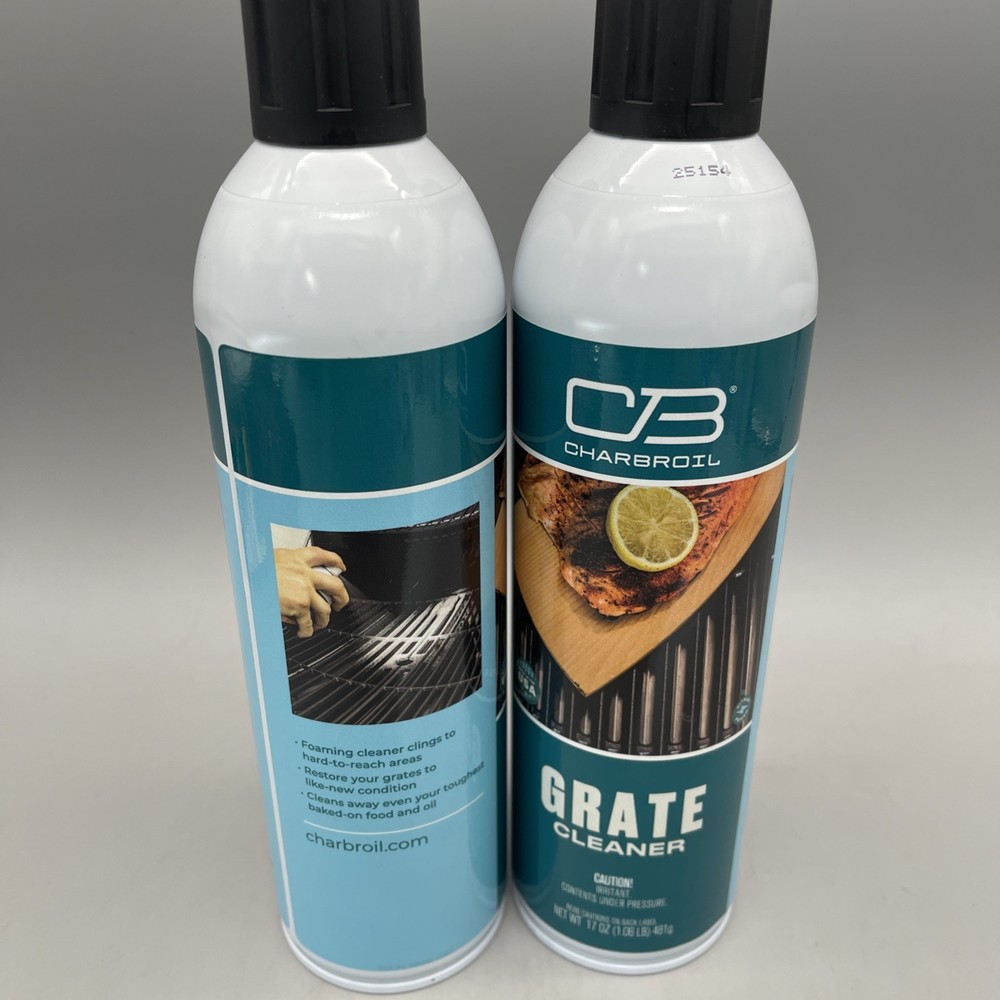 2 Pack Charbroil Grate Cleaner 17oz New