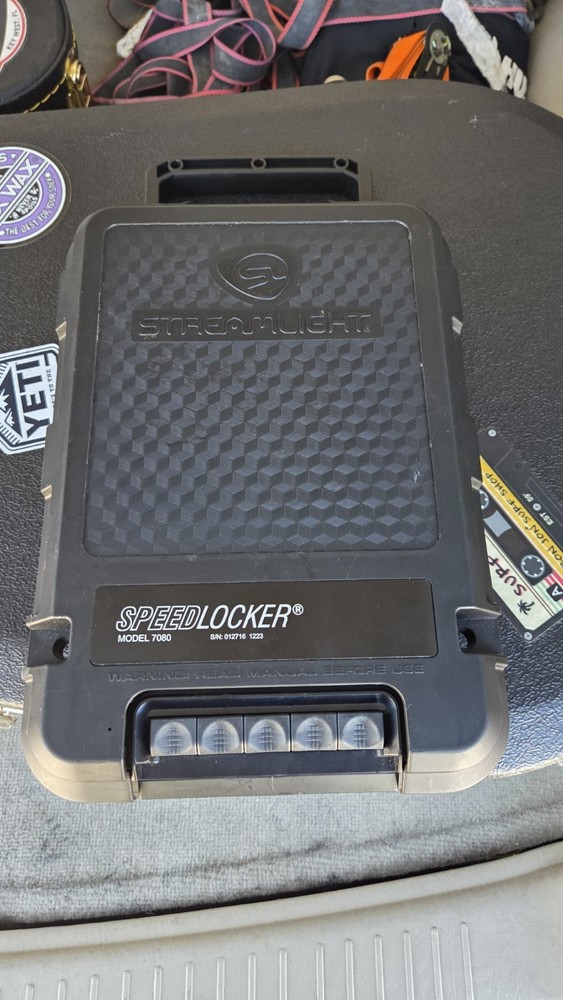 Streamlight Speed Locker Portable Locking Storage Model 7080