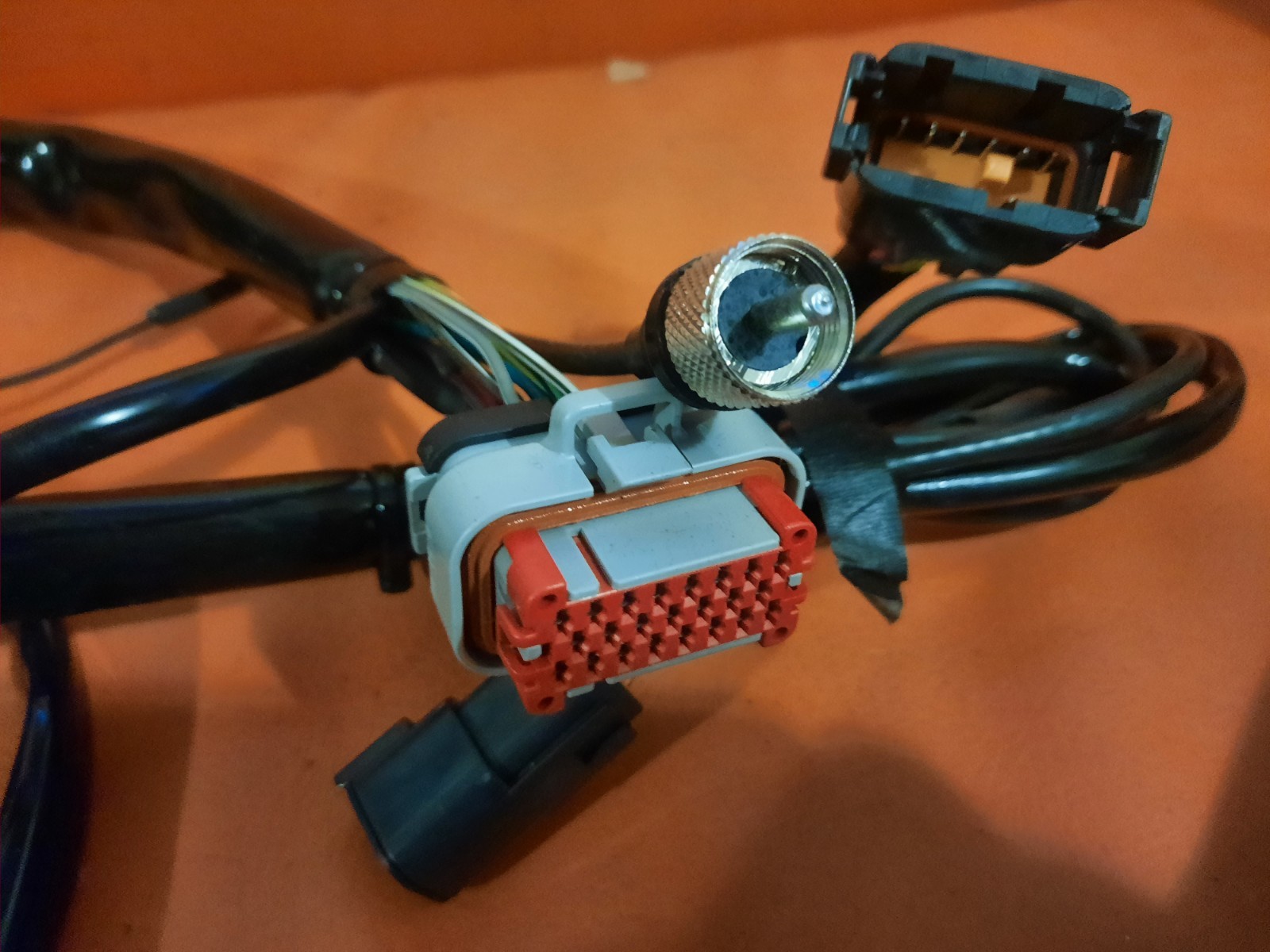 01-05 H-D FLH Ultra Audio CB Intercom Wiring Harness #70160-02 #450