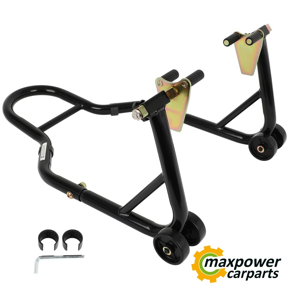 Sport Bike Front Motorcycle Stand Forklift Paddock Wheel Lift Weight 11.53LBS