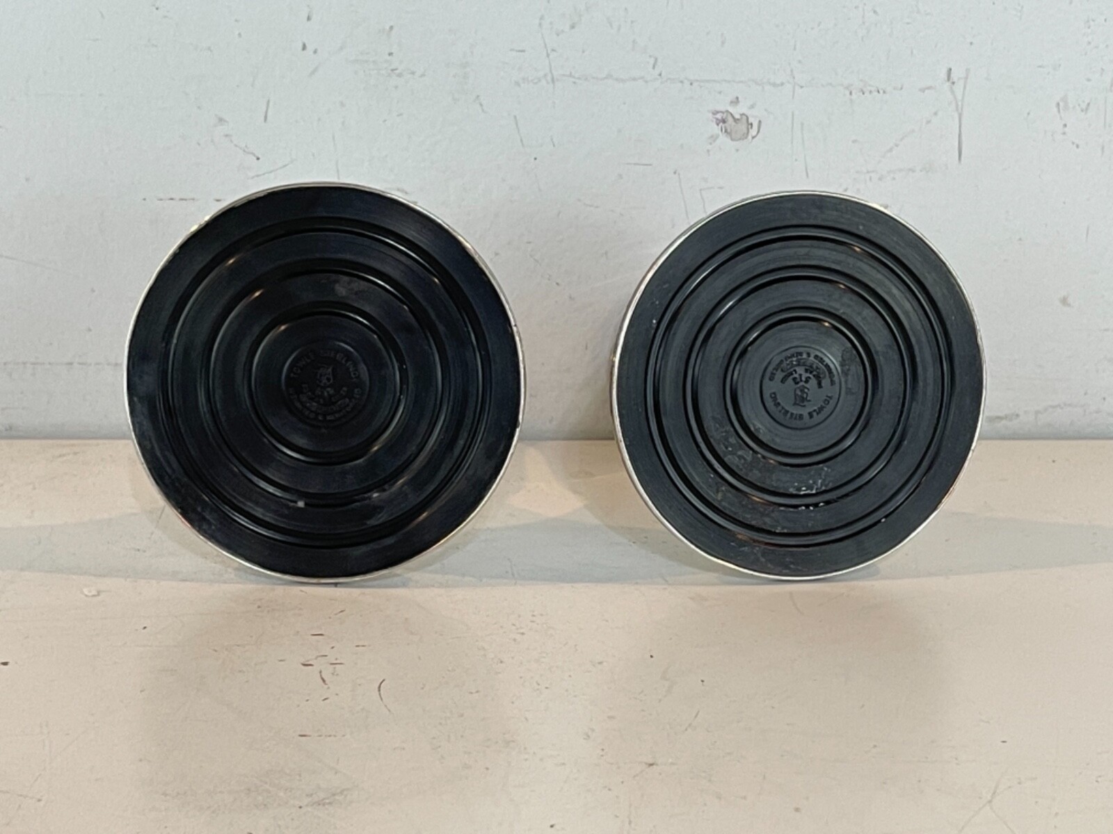 Vintage Towle Sterling Pair of Weighted Candle Holders #512