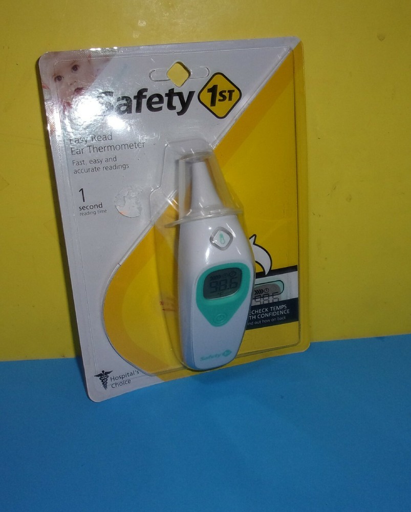 Safety 1st Easy Read Ear Thermometer Brand New 1 Second Time
