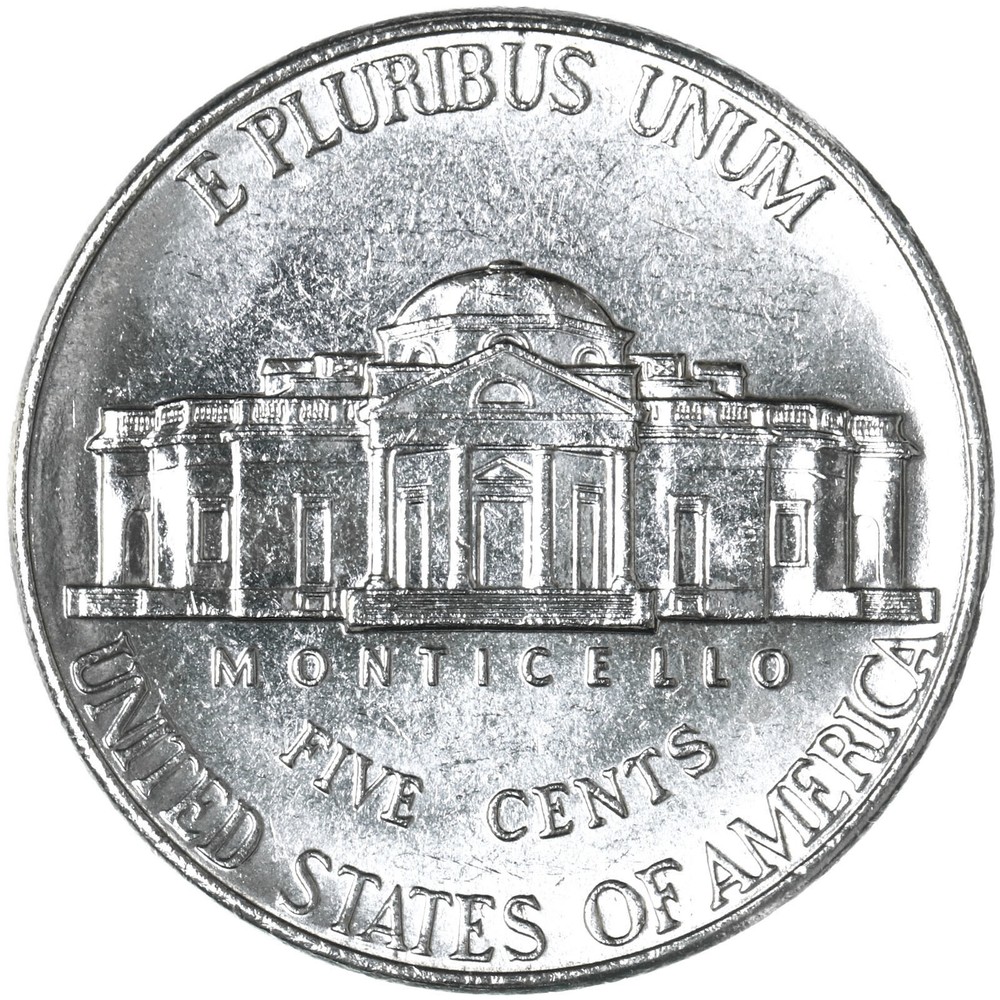 2002 D Jefferson Nickel BU Coin