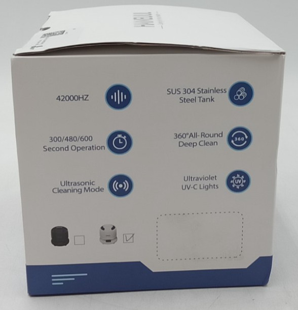 Haneuul Ultrasonic Cleaner White