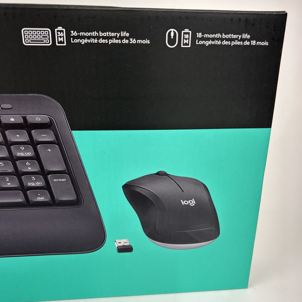 Logitech Advanced MK540 Keyboard Mouse Combo New