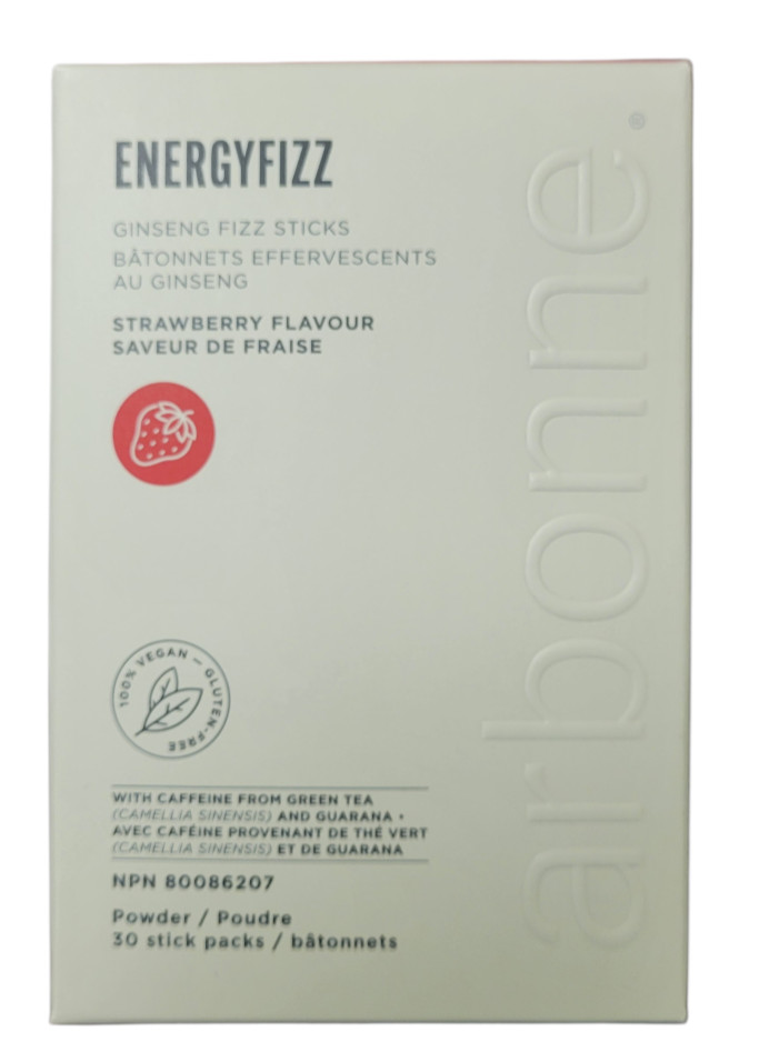 Arbonne Energy Fizz Sticks Strawberry (30 Sticks) - New - Exp. 12/2027