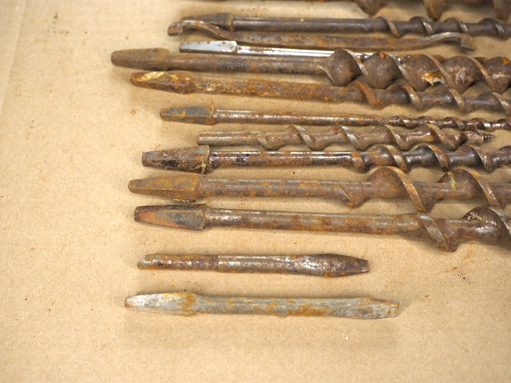 Auger bit hand brace drill bits