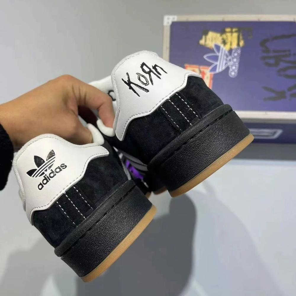 Adidas Korn Originals Campus '00s Black White Gum Men's and Women's-IG0792