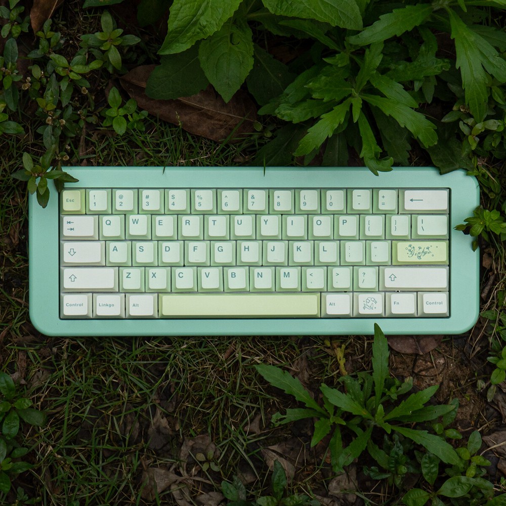 Ginkgo Theme Keycaps 143Pcs/set PBT Cherry Profile