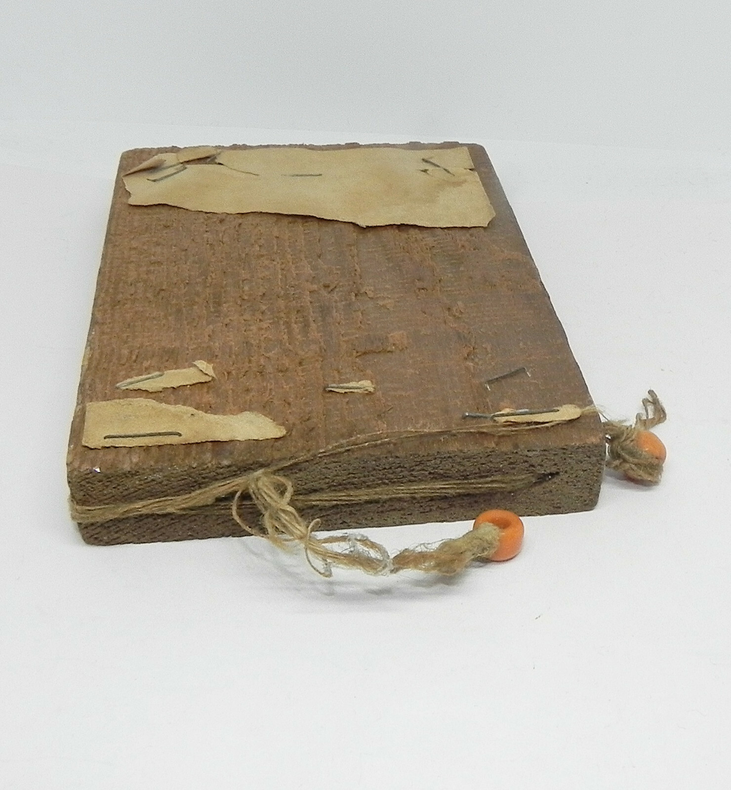 Antique Painted Cedarwood Northwest Coast HAIDA Rattle ESTATE FRESH.