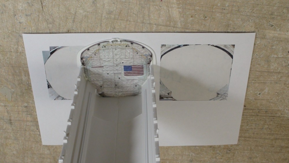 Shuttle Payload Bay Surface Detail Application Sets - 3 scales. two paper types
